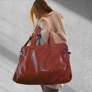 Cole Haan Leather Satchel Bag